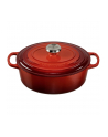 Le Creuset Signature Casserole oval 27 cm Cerise - nr 1