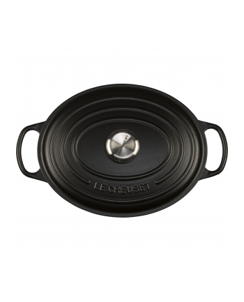 Le Creuset Signature Casserole oval 29 cm black