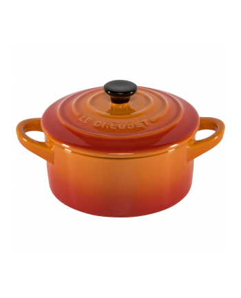 Le Creuset Stoneware Set of 4 petite Casseroles 10x5cm volcan. nr 2