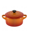 Le Creuset Stoneware Set of 4 petite Casseroles 10x5cm volcan. - nr 2