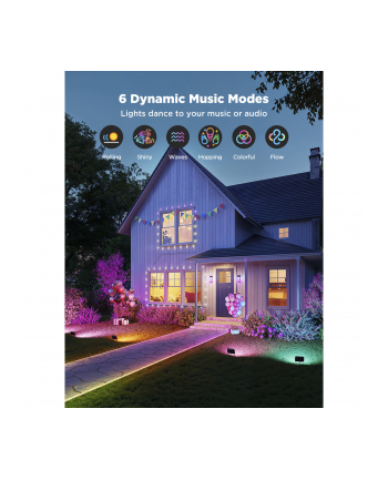 Govee - LED Outdoor Flood Lights 4 Pack