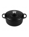 Le Creuset Signature Casserole round 20 cm black - nr 6