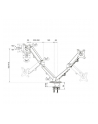 neomounts Uchwyt biurkowy DS70-700BL2 2LCD - nr 6