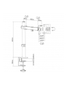 neomounts Uchwyt biurkowy FPMA-D540BLACK  2 lcd - nr 7