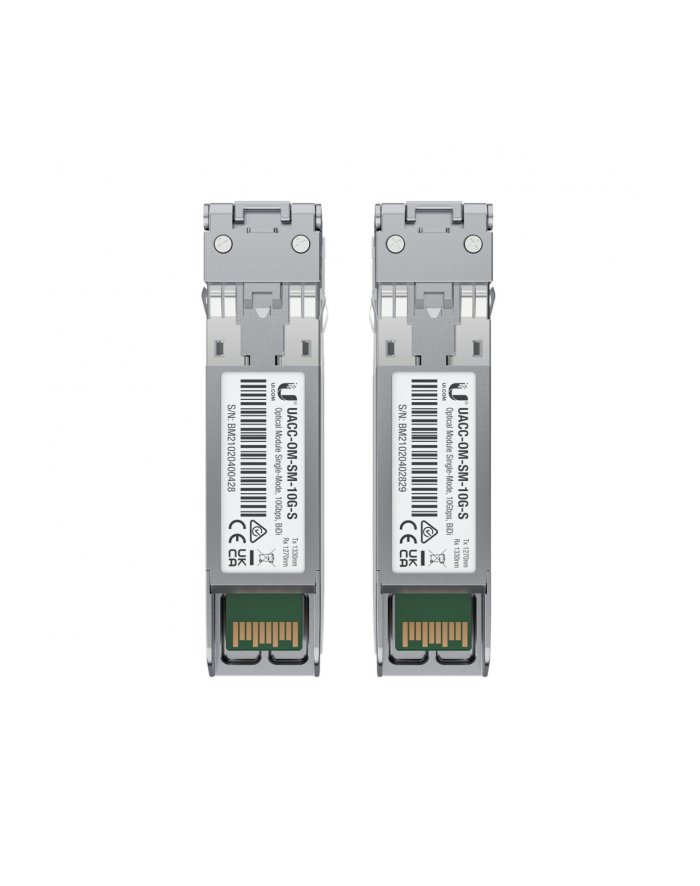 ubiquiti Moduł UACC-OM-SM-10G-S-2 SFP SINGLE-MODE 10GBPS 10KM               BIDI 2 PACK główny