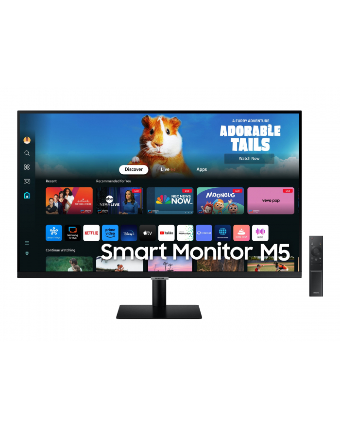 Monitor Samsung 27'' M5 M50D (LS27DM500EUXD) 4 ms | 1920 x 1080 główny