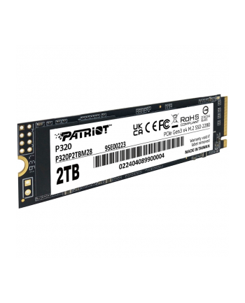 Patriot P320 2TB M.2 2280 PCI-E x4 Gen3 NVMe (P320P2TBM28)