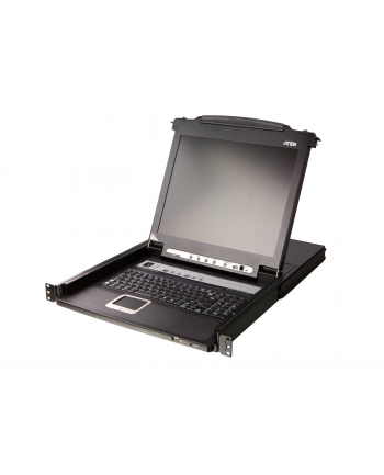 8-portowy przełącznik KVM LCD PS/2-USB VGA typu Single Rail CL5708MW CL5708MW-ATA-AG