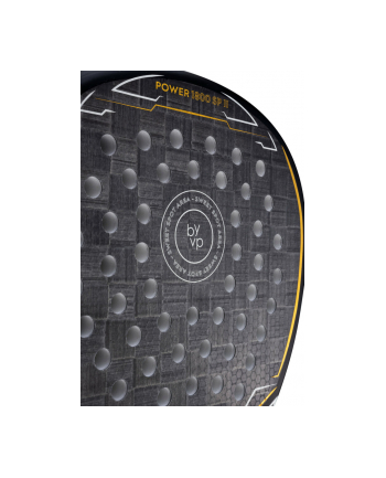 TRITON BYVP Padel Racket POWER 1800 II Black/White/Gold