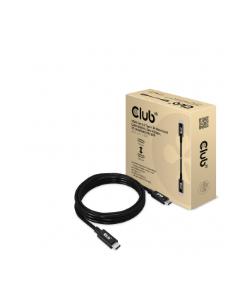 Club 3D Club3D Kabel Usb4 Gen3X2 Type C Oboustranný 8K60Hz Data 40 Gbps Pd 240W 48V 5A Epr M 2M