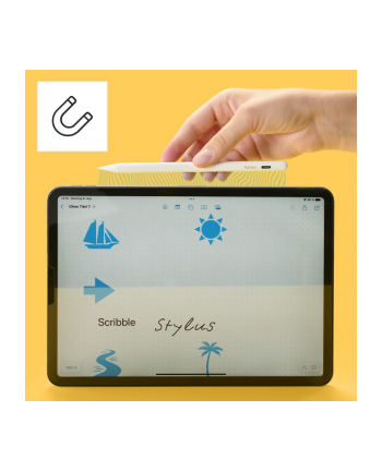 Hama Scribble Active Stylus do Apple iPad biały (125115) nr 2