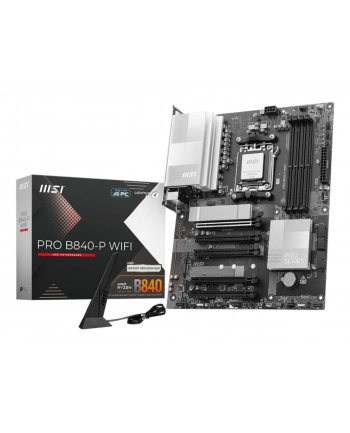 msi Płyta główna PRO B840-P WIFI AM5 4DD R5 ATX