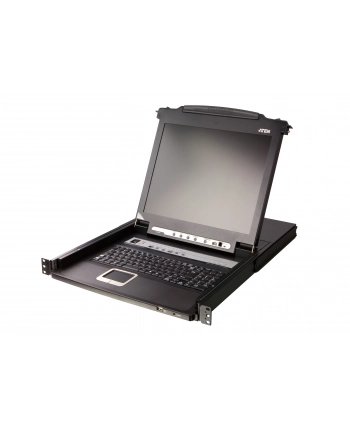 8-portowy przełącznik KVM LCD PS/2-USB VGA typu Single Rail CL5708MW CL5708MW-ATA-AG
