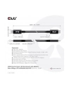 Club 3D Club3D Kabel Usb4 Gen3X2 Type C Oboustranný 8K60Hz Data 40 Gbps Pd 240W 48V 5A Epr M 2M - nr 31