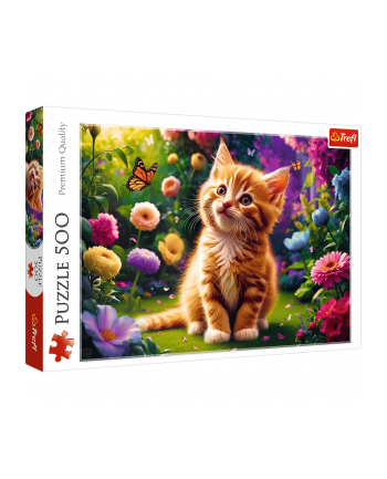 Puzzle 500el Uroczy kotek 37525 Trefl