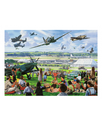 Puzzle 1000el Premium Plus - Tea Time: Pokaz lotniczy 10846 Trefl nr 1