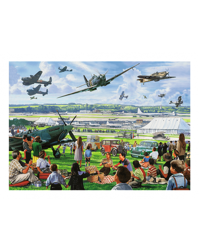 Puzzle 1000el Premium Plus - Tea Time: Pokaz lotniczy 10846 Trefl główny