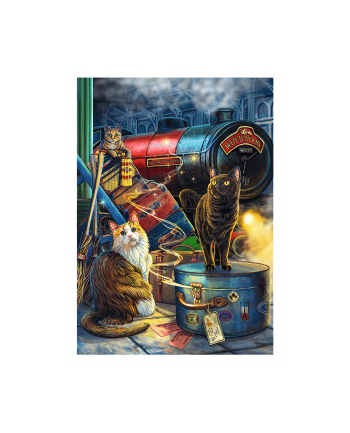 Puzzle 1000el Premium Plus - Magic Collection: Ekspres czarownic 10897 Trefl