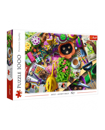 Puzzle 1000el Porządki w ogrodzie 10927 Trefl nr 2