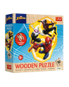 Puzzle 50el Drewniane konturowe. Spider-Man gotowy do akcji 20280 Trefl - nr 1