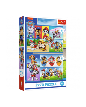Puzzle 2x70el Psi Patrol rządzi 34441 Trefl
