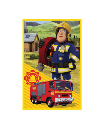 Puzzle 3x50 Ekipa z Remizy Strażak Sam 34880 Trefl nr 1