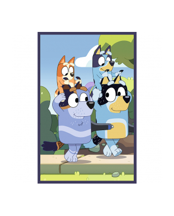 Puzzle 3x50el Rodzina Bluey 34890 Trefl nr 2