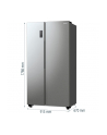 gorenje Chłodziarko-zamrażarka NRR9185ESXL Side by Side - nr 19