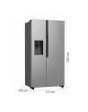 gorenje Chłodziarko-zamrażarka NRR9185ESXL Side by Side - nr 8