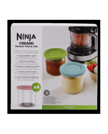 NINJA XSKPNTLID4EUK Dessert-Behälter 4 szt., farbig