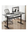 ergo office Biurko stolik z blatem 140x68cm ER453 regulacja - nr 6