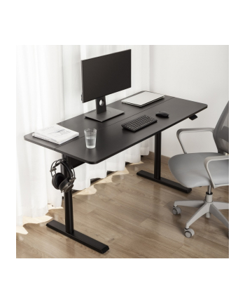 ergo office Biurko stolik z blatem 140x68cm ER453 regulacja