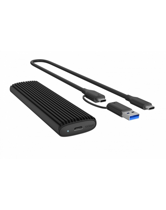 icybox Obudowa IB-1808MCT-CU31 M.2 NVMe/SATA M.2 SSD, USB 3.1 ( Gen 2 )M-Key główny