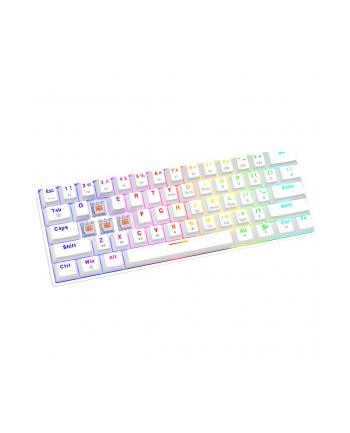 savio Klawiatura mechaniczna WHITEOUT X2 OUTEMU Peach Silent, Hot Swap