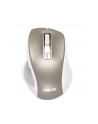 asus Bezgłośna mysz bezprzewodowa MW202 4000 DPI Gold - nr 1