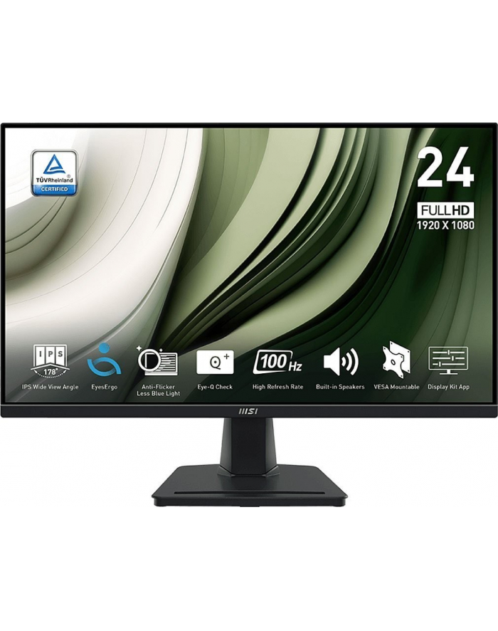 msi Monitor 23.8 cala PRO MP245G LED/FHD/Flat/100Hz/czarny główny