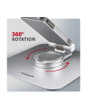 axagon STND-LR Podstawa do laptopów aluminiowa 10-16' regulowane kąty nachylenia, obrót o 360 stopni - nr 34