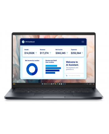 Laptop Dell Pro 14 Premium PA14250 W11P Ultra 5 236V/16GB/512GB/14.0 FHD+ 400nit/Arc/FgrPr/Cams'Mic/WLAN+BT/BcklKb/3C/vPro/3YPS Magnesium