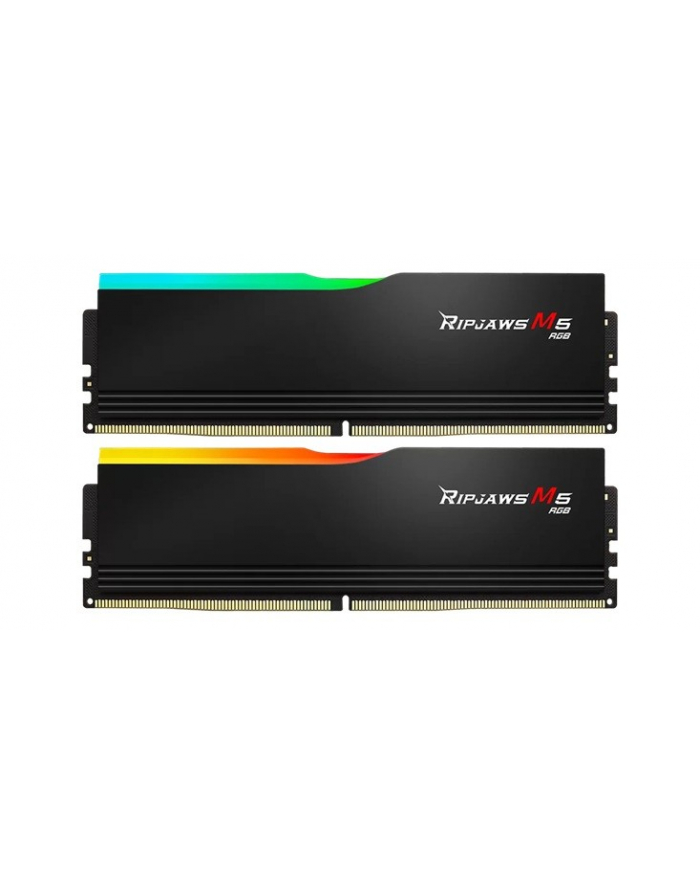 g.skill Pamięć PC DDR5 64GB (2x32GB) Ripjaws M5 RGB 5200MHz CL40 XMP3 Czarny główny