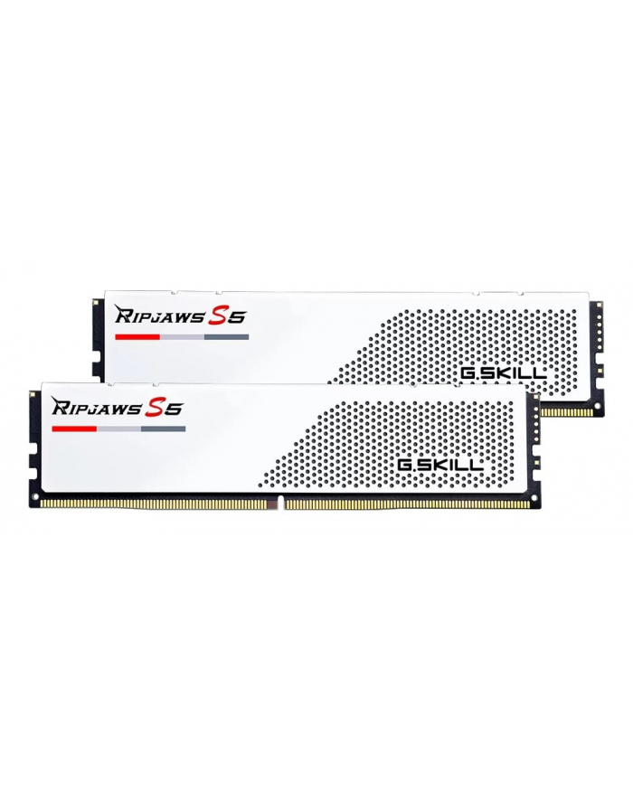 g.skill Pamięć PC DDR5 96GB (2x48GB) Ripjaws S5 5200MHz CL40 XMP3 Biały główny