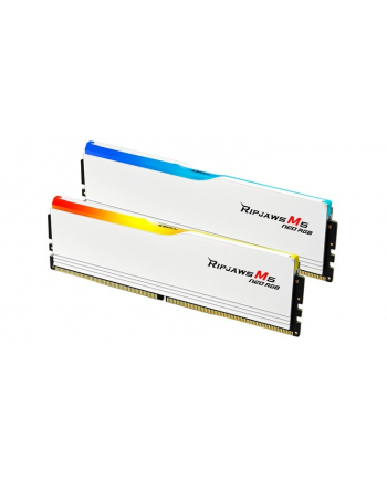 g.skill Pamięć PC DDR5 64GB (2x32GB) Ripjaws M5 Neo RGB AMD 6000MHz CL36 Biały