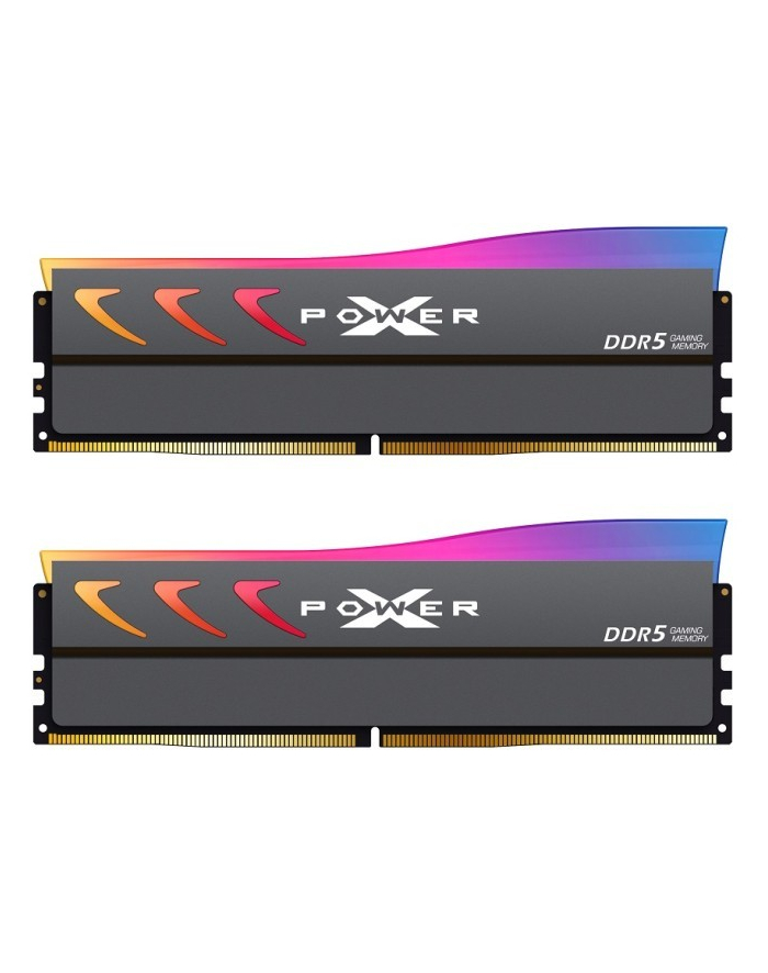 silicon power Pamięć DDR5 XPOWER Storm RGB 32GB/6000 2*16GB CL36 Grey główny