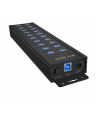 icybox Hub IB-HUB1720-U3 20 port HUB, 96 WATT PSU, 18 x USB-A Port,2 x USB port do ładowania - nr 1