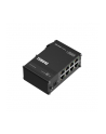 teltonika Przełącznik niezarządzalny Industrial switch TSW040 8xPoE+, 8x10/100 Eth, DIN - nr 20