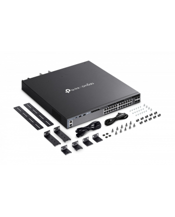 tp-link Przełącznik SG6428XHP switch zarządzalny 24 porty gigabitowe PoE+   4 sloty SFP+ 10G