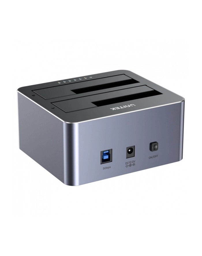 unitek Stacja klonująca dyski 2,5/3,5 USB 5 Gbps, Y-3026GY01-EU główny