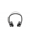 poly Zestaw słuchawkowy Voyager Focus 2  certyfikatem Microsoft Teams USB-C-C z podstawką ładującą, przejściówka USB-C/A 9T9J6AA - nr 1