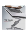 axagon STND-LR Podstawa do laptopów aluminiowa 10-16' regulowane kąty nachylenia, obrót o 360 stopni - nr 50