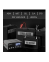 qoltec Inteligentna mikroprocesorowa ładowarka 12V | 12.6V | 24V |Prostownik z funkcją naprawy do akumulatora AGM GEL LiFePO4 | LCD - nr 4