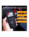 qoltec Cyfrowy tester akumulatora 3w1 z LCD | 6V | 12V | 24V | 30Ah-    200Ah - nr 2